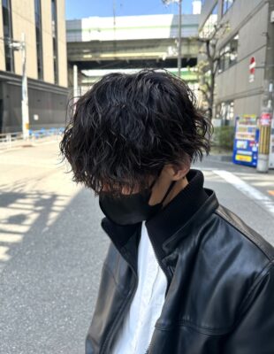 大阪　ツイストスパイラルパーマ　本町