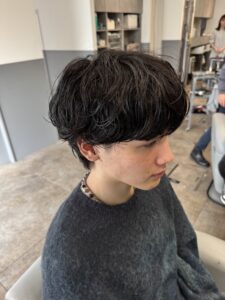 メンズパーマ　大阪　メンズカット
