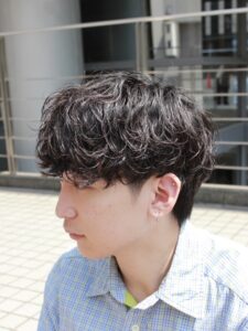 シャドウパーマ　大阪シャドウパーマ　シャドウパーマ大阪　マッシュウルフ　大阪メンズパーマ　メンズパーマ　
